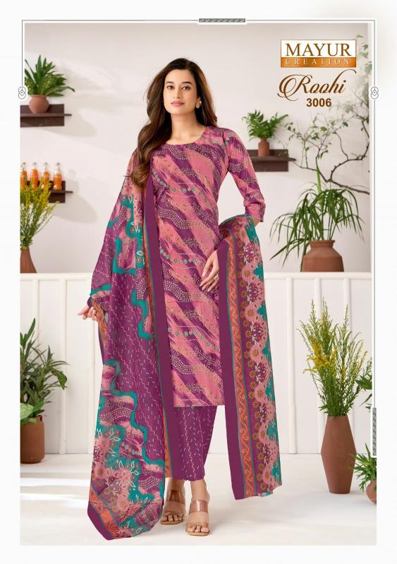 Mayur roohi vol 3 dress material wholesale bangalore
